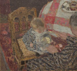 Lunsj (Annette og bestemoren hennes)