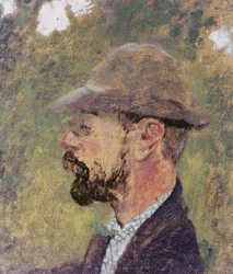 Portrett av Henri de Toulouse-Lautrec (1864-1901), ca. 1897-98