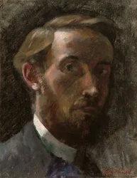 Selvportrett, 21 år gammel, 1889.