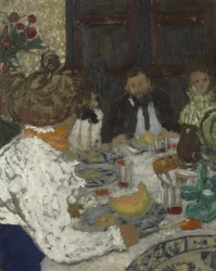 The Luncheon, ca. 1895