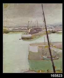 Havnen i Honfleur, 1919