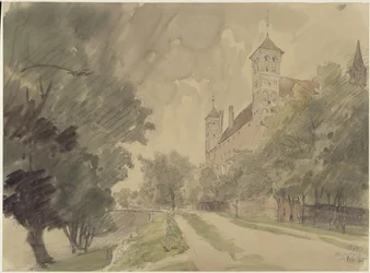 Biskopen av Ermlands slott i Heilsberg