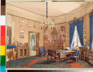 Interiør i vinterpalasset (Palais d