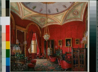 Interiør i vinterpalasset (Palais d