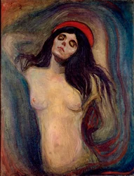 Madonna-maleri av Edvard Munch