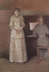 De to søstrene, Ragnhild og Dagny Juel