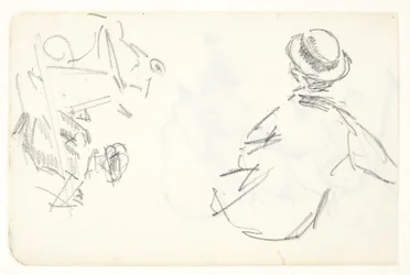 Figurstudier for Langelinie-bildet