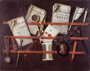 Brevstativ, ca. 1676