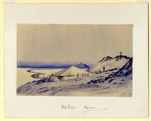 Hut Point, 1911 (wc på papir)