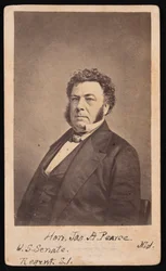 Portrett av James Alfred Pearce 1805-1862, før 1862.