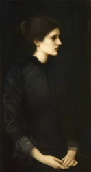 Portrett av Amy Gaskell, 1893.