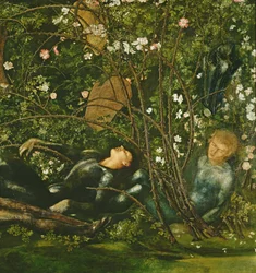 The Knights and the Briar Rose, 1869 (detalj av 198347)