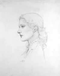 Portrett av Lucy Merrill