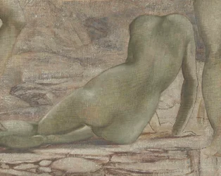 The Death of Medusa (et fragment), ca. 1876-85 (olje på lerret)