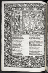 'The Works of Geoffrey Chaucer nå nylig påtrykt bilder designet av Sir Edward Burne-Jones'