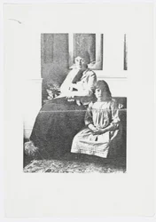 Brev til kunstnerens barnebarn Angela Thirkell (blyant på papir)