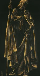 Ministering Angel (gullmaling på papir)