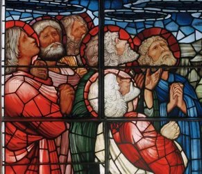 Ascension Window, detalj, 1885 (farget glass)
