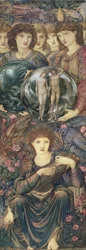 The Days of Creation: The Sixth Day, 1870-76 (wc, gouache, skallgull og platinamaling på lindekket panel)