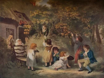 Children Nutting, c1783