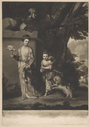 Damene Amabel og Mary Jemina Yorke