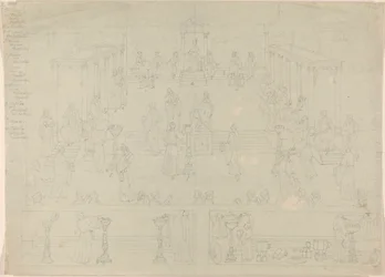 Design for romersk regjeringskammer (?)