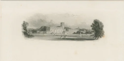 Trentham Hall: stålgravering, og [midten av 1800-tallet] (trykk)