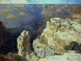 Grand Canyon (olje på lerret)