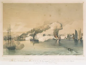 Angrep på piratskvadronen Shap-ng-tsai av «Columbine», «Fury» og «Phlegethon», Tonkinbukta, 21. oktober 1849
