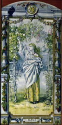 mai, fra en serie med flispaneler for det nederlandske kjøkkenet, 1867-8
