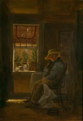 Forty Winks, ca. 1880 (olje på komposisjonstavle)