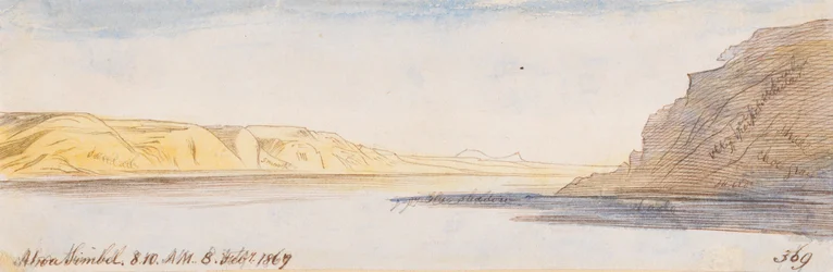 Abou Simbel; kl. 08.10, 8. februar 1867 (369)