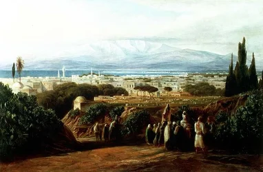 By med kirkegård