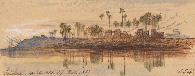 Dishne; kl. 16.30, 27. februar 1867 (554)