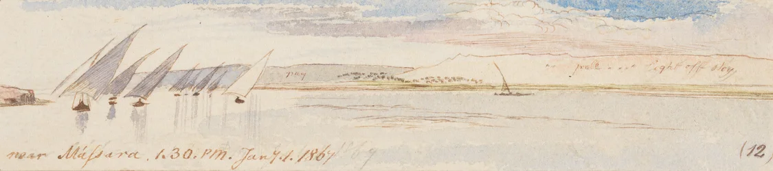 I nærheten av Massara; kl. 13.30, 1. januar 1867 (12)