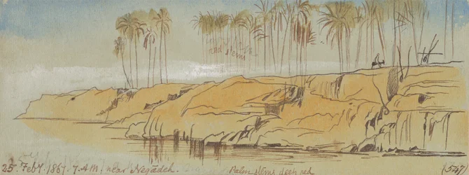 Nær Negadeh. 07.00, 25. februar 1867 (547)