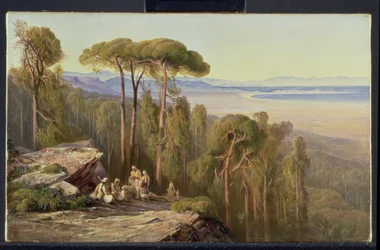 Reisende i en skog