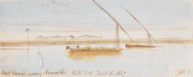 Vestbredden nær Howatke; kl. 08.15, 8. januar 1867 (95)
