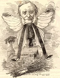 Karikatur av George Granville Bradley