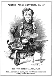 John Bennett Lawes, engelsk landbruker, 1882.