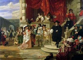 Edward Hydes fall (1609-74), 1. jarl av Clarendon, 1861