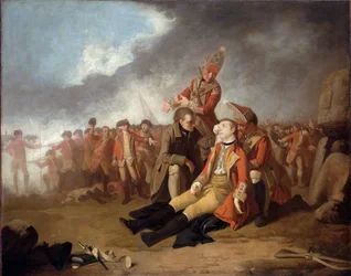 General Wolfes død, 1763