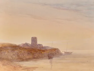 Havlandskap med tårn