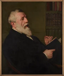 Joseph King av Hampstead (olje på lerret)
