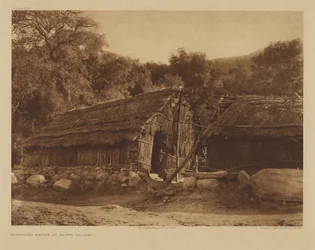 Diegueño-huset i Santa Ysabel