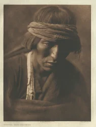 Portefølje I, Plate 35: Hastobíga-Navaho Medicine-Man