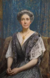 Portrett av fru Alfred C. Osler