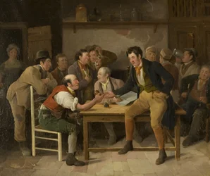 Inn Scene, ca. 1820