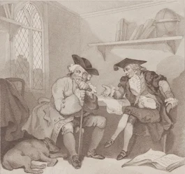A College Scene, or a Fruitless Attempt on the Purse of..., [1. august 1787], gjenutgitt 1. juli 1802.
