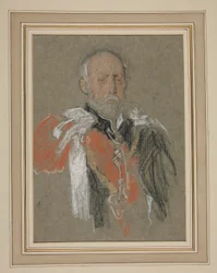 Kroningen av Edvard VII. Portrett: prins Christian av Schleswig-Holstein